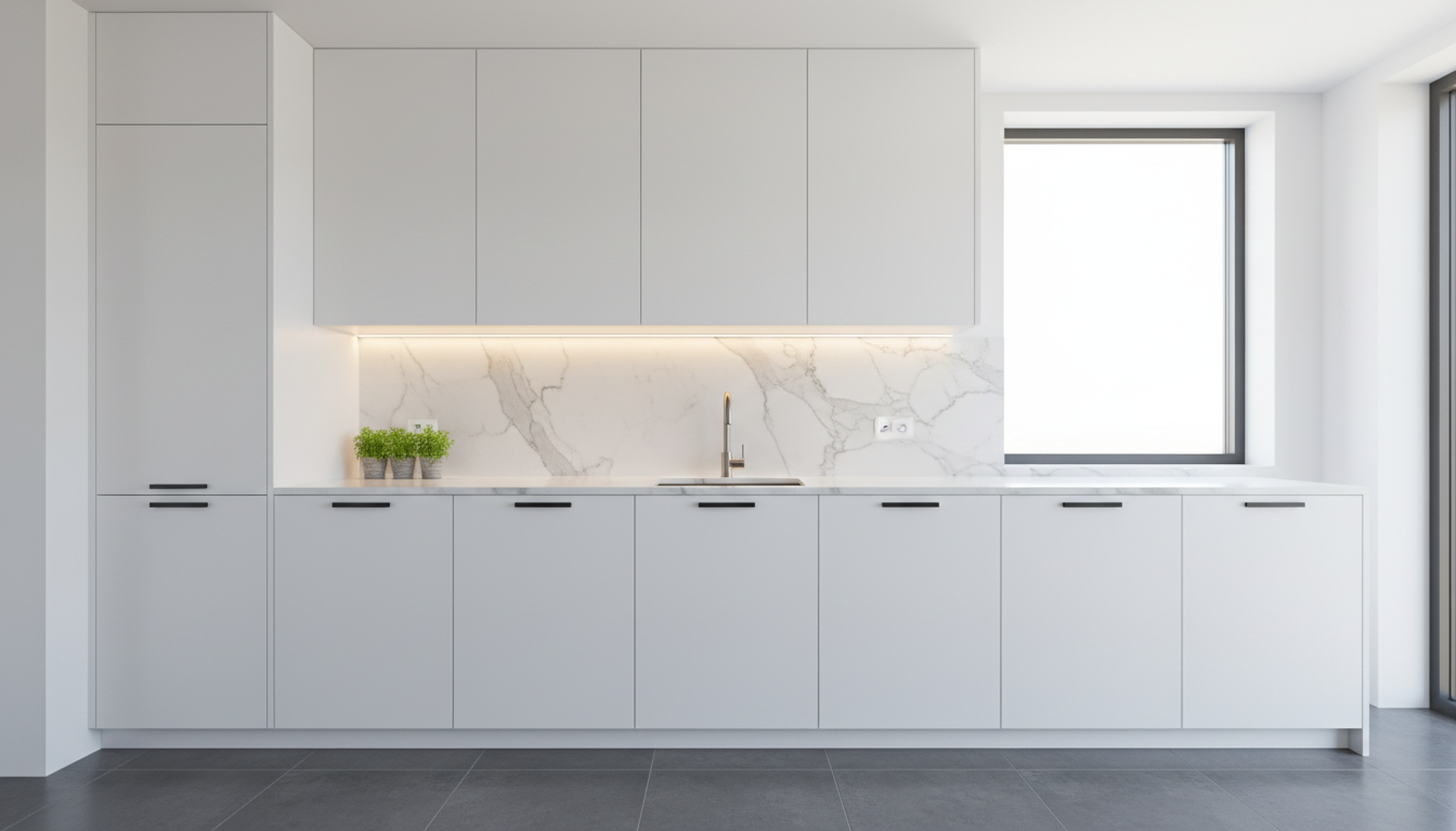 Modern Kitchen Cabinet Installation