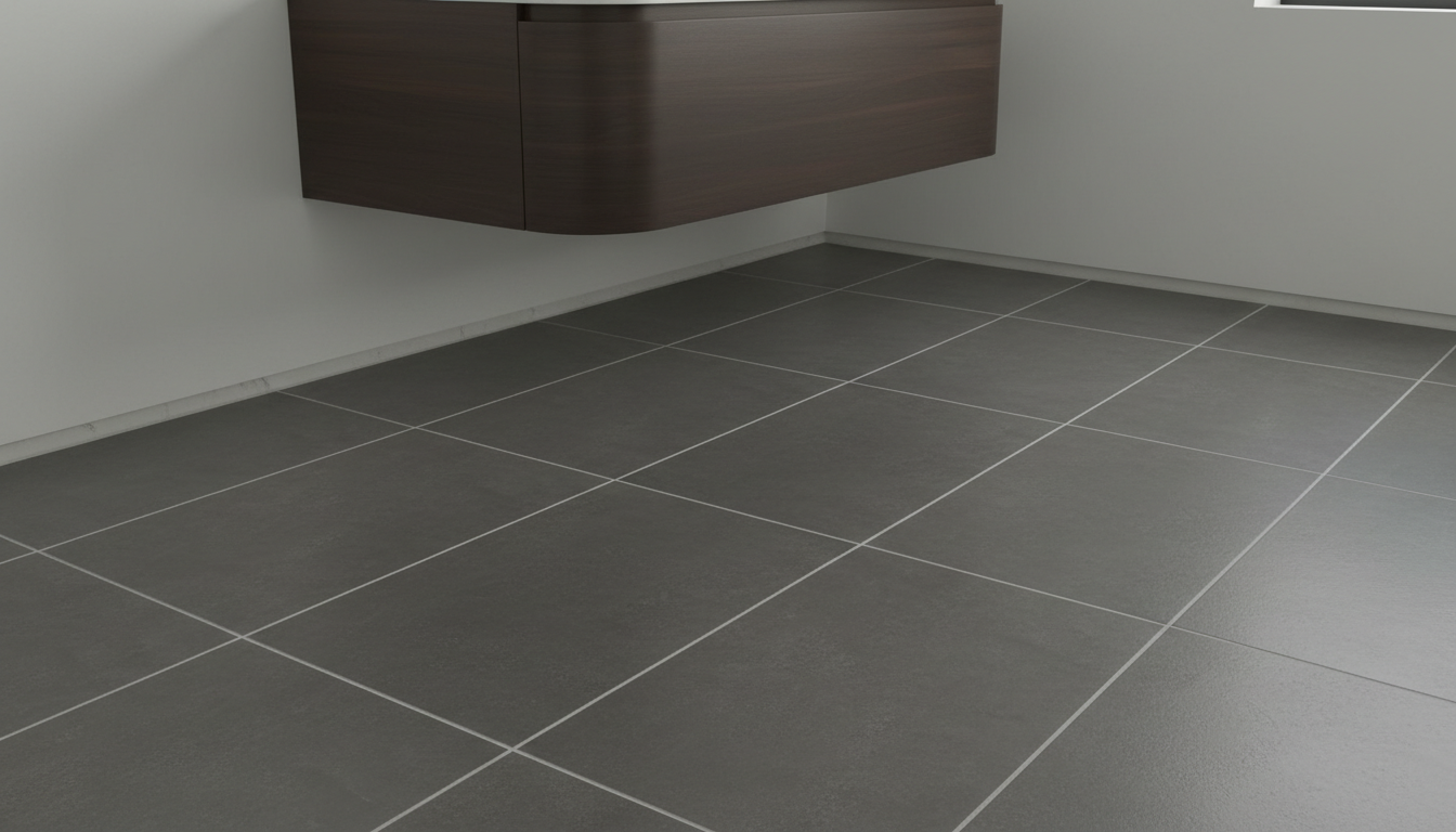 Bathroom Tile Floor Installation