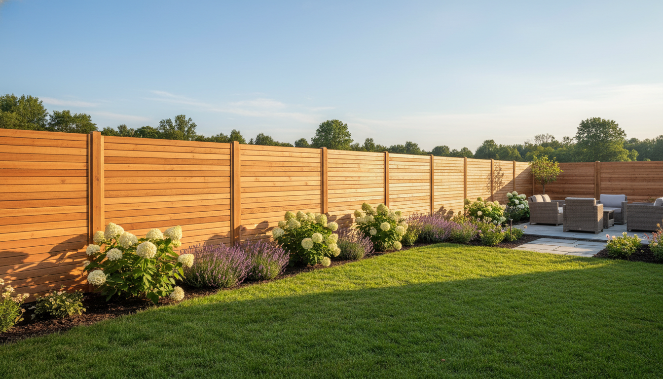 Wooden Fence Construction